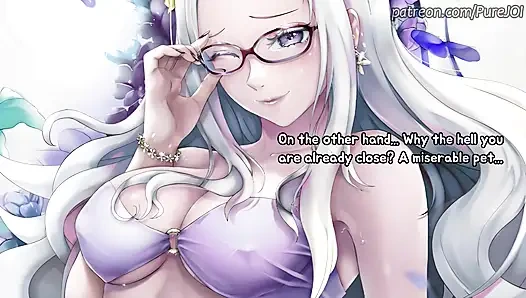 Ты перенес еще одну сессию женского доминирования Mirajane (пытки яиц, инструкция по)