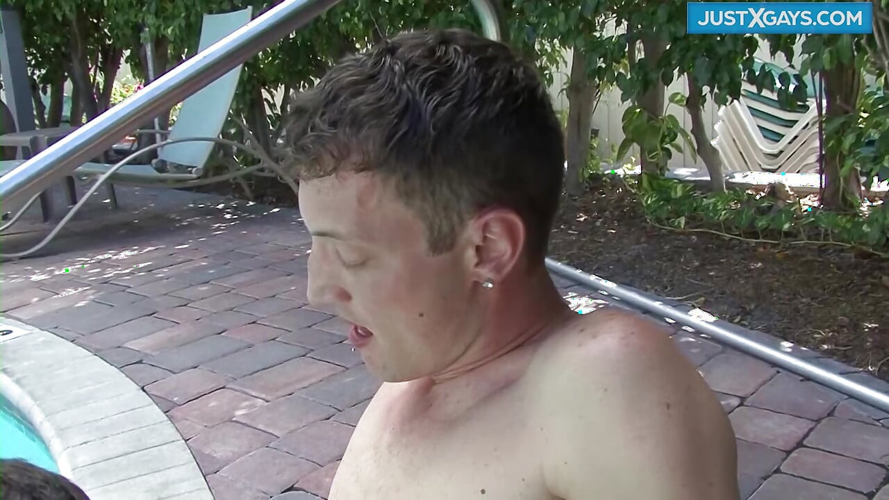Gay games at the pool