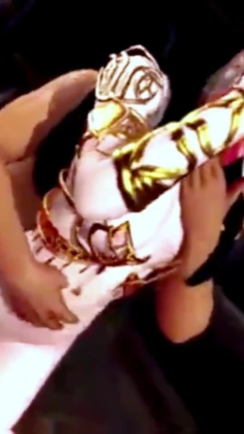 Iconic moment from "Medusa Queen and the old man in her tribe - Hentai 3d Uncensored V382"