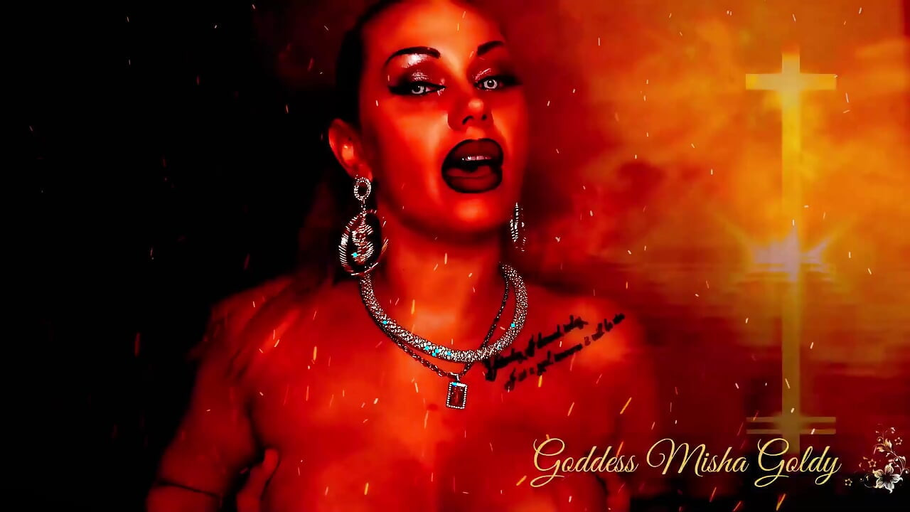 Mesmerizing anti-religious ASMR! Give your soul and your body to the devil!