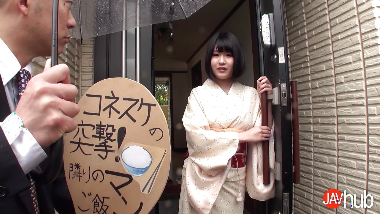 JAVHUB Mari Koizumi este futută în kimono