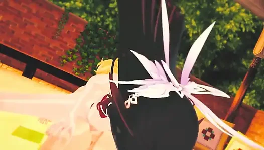 Genshin Impact - Columbina Hardcore Sex Scene with Aether - 3D Hentai Animation