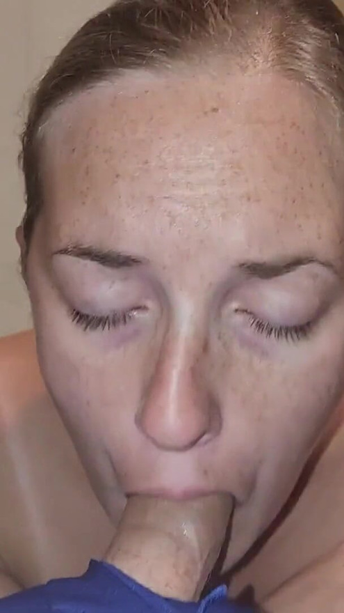 Sucking Cock for a Face Full of Cum | Clip 1