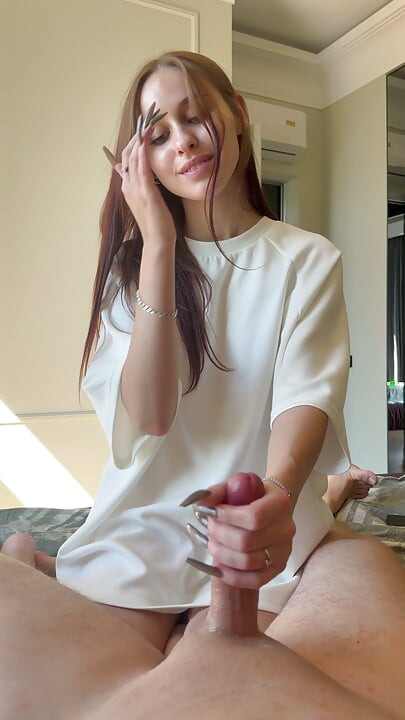 Ria Reigns teasing you until you can barely wait, soft and fully in control