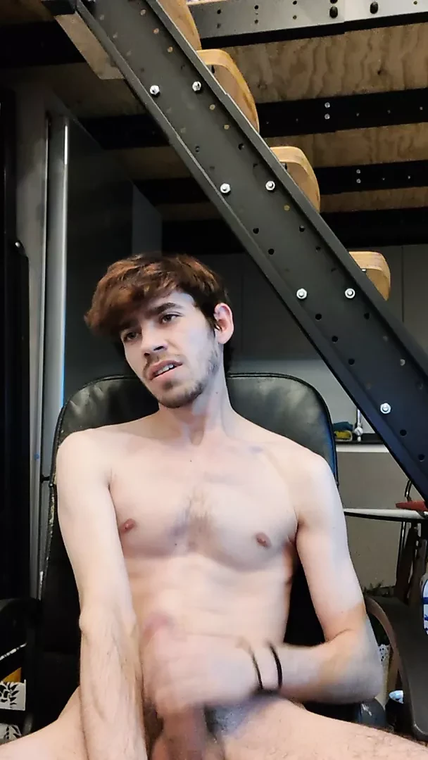 young exhibitionist jerking off