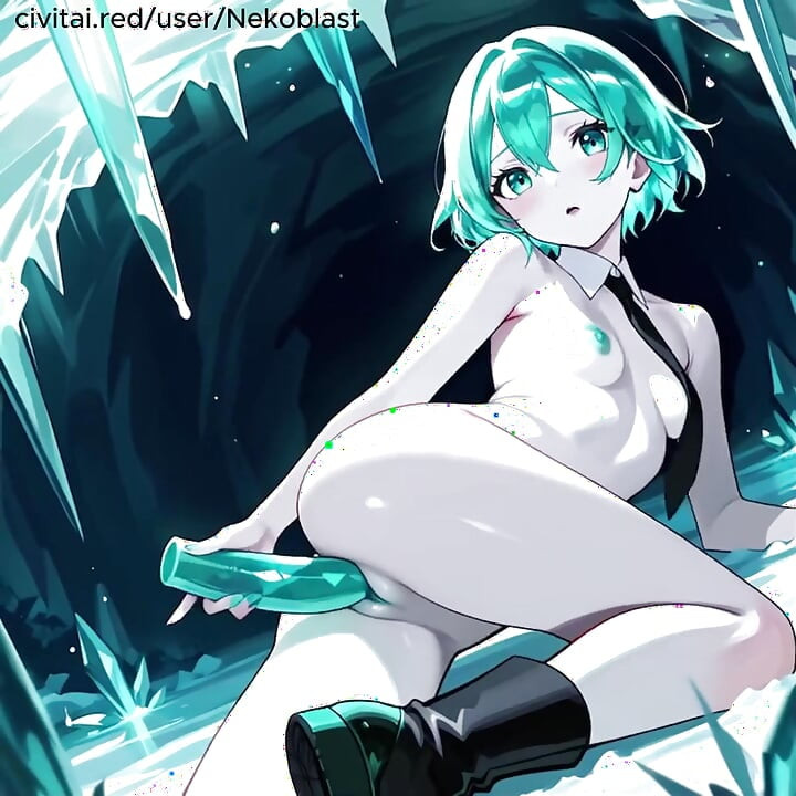 Phosphophophyllite land of Lustrous Ai