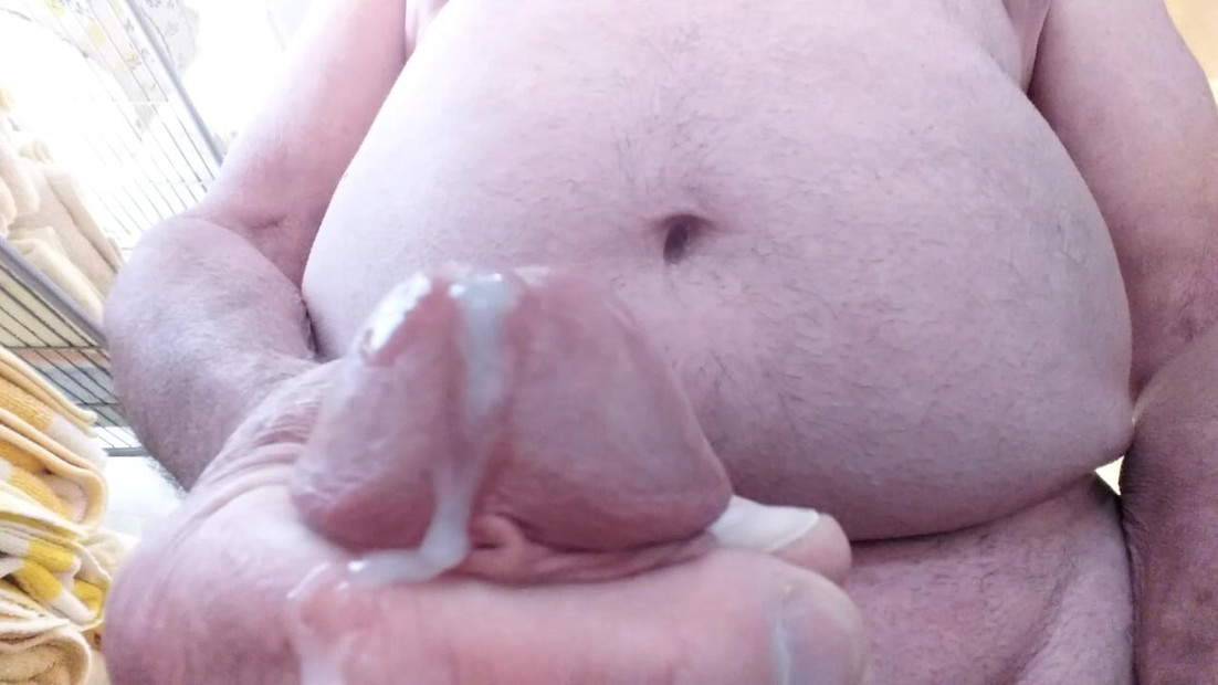Jerking off my shaved cock