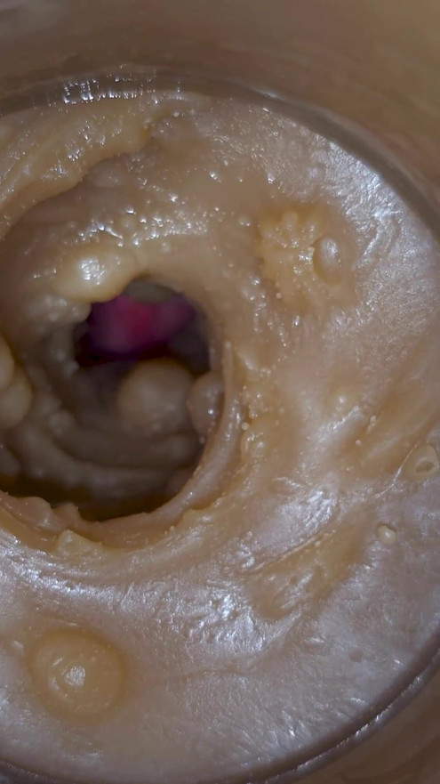Precum squirting in my pussy Camera In Vagina 4k. Extreme close up! | Clip 1