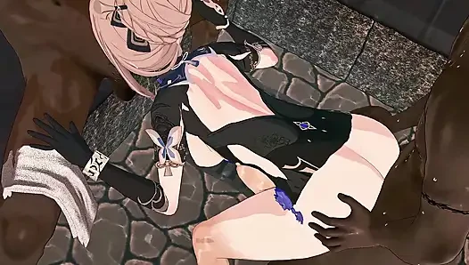 Honkai Star Rail - Aponia Rough Sex - 3D Hentai Sex Animation