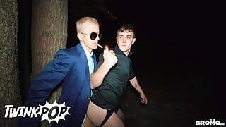 Horny Guy Jakob De Lung Gets Drilled In The Woods By Tom Bacan's Big Cock -TWINKPOP