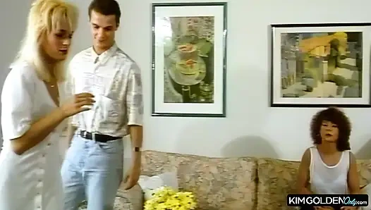 Wilde Bruenette dominiert in heisser Session