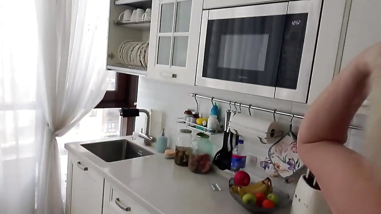 Fucked Stepmom in the Kitchen
