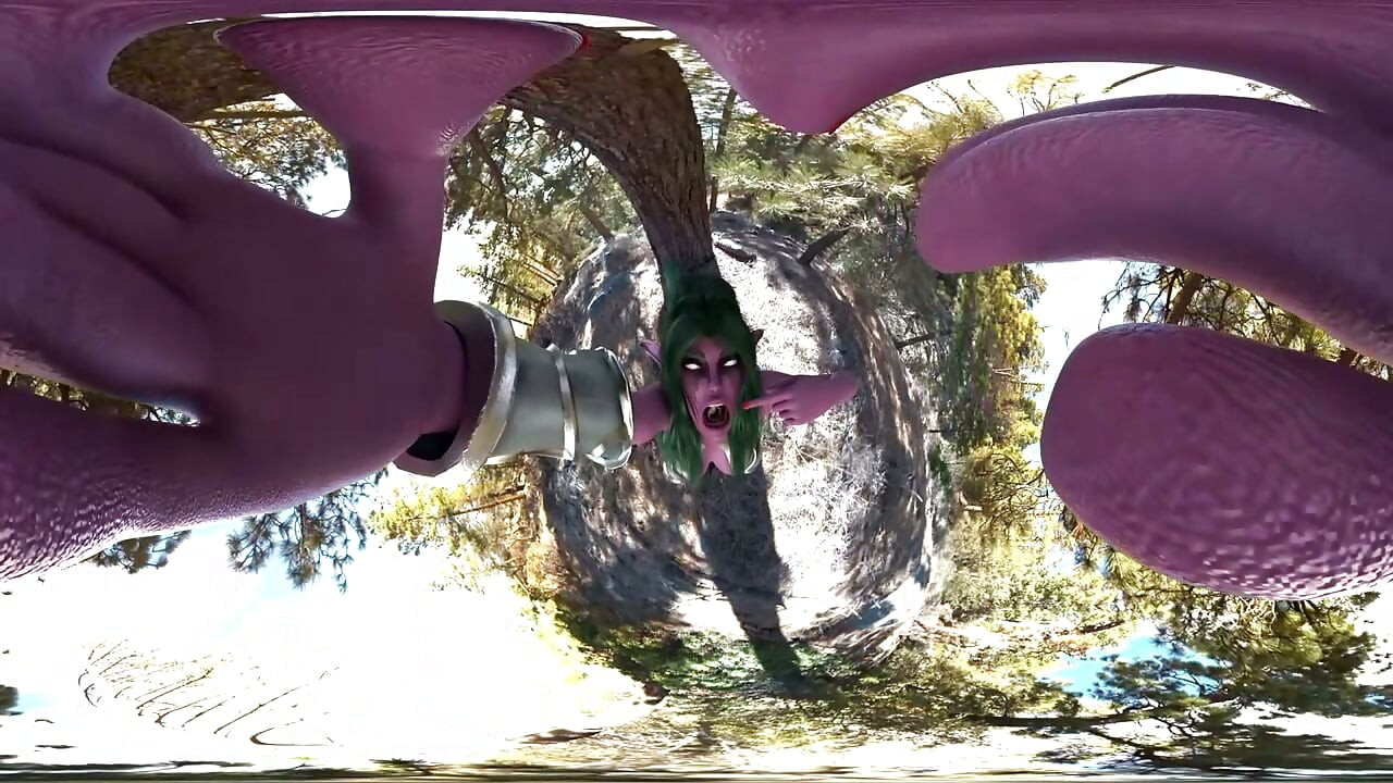 거인녀 애니메이션 3D