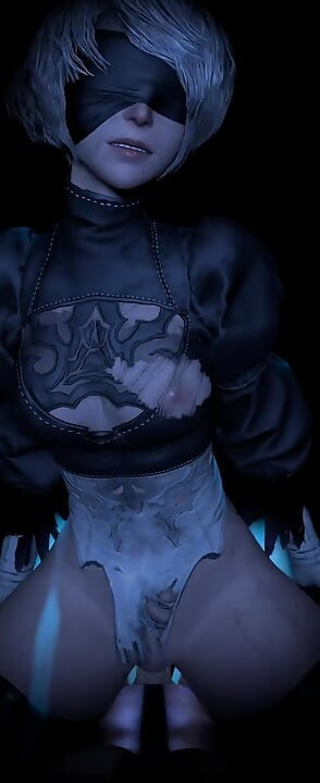 2B Cosplay Lap Dance POV