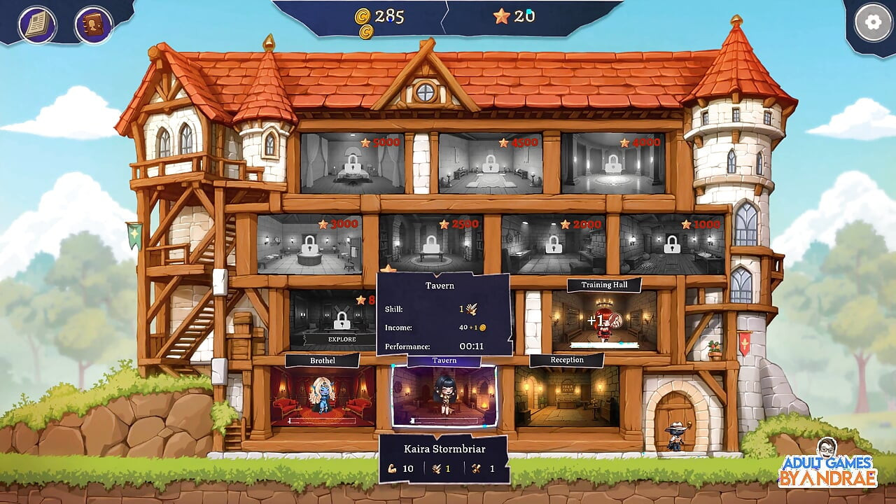 エピソード3:レナミラージュストーリー&ミラー・オブ・シールズHシーン - セックスギルドシミュレーター