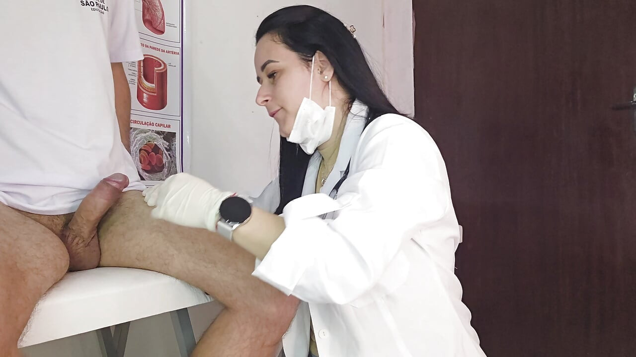 University Emergency: Nurse Examines Student with Persistent Erection