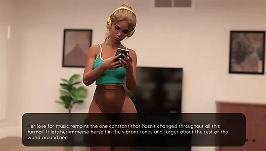 Sunset rose 7 ive terlihat daniella topless saat latihan yoga