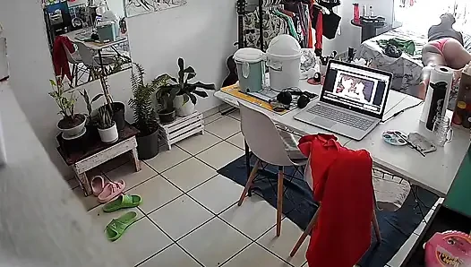 Im zimmer meiner frau, Während ich weg bin