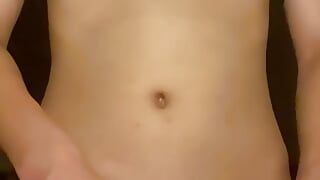 Cum on my nipples with a code