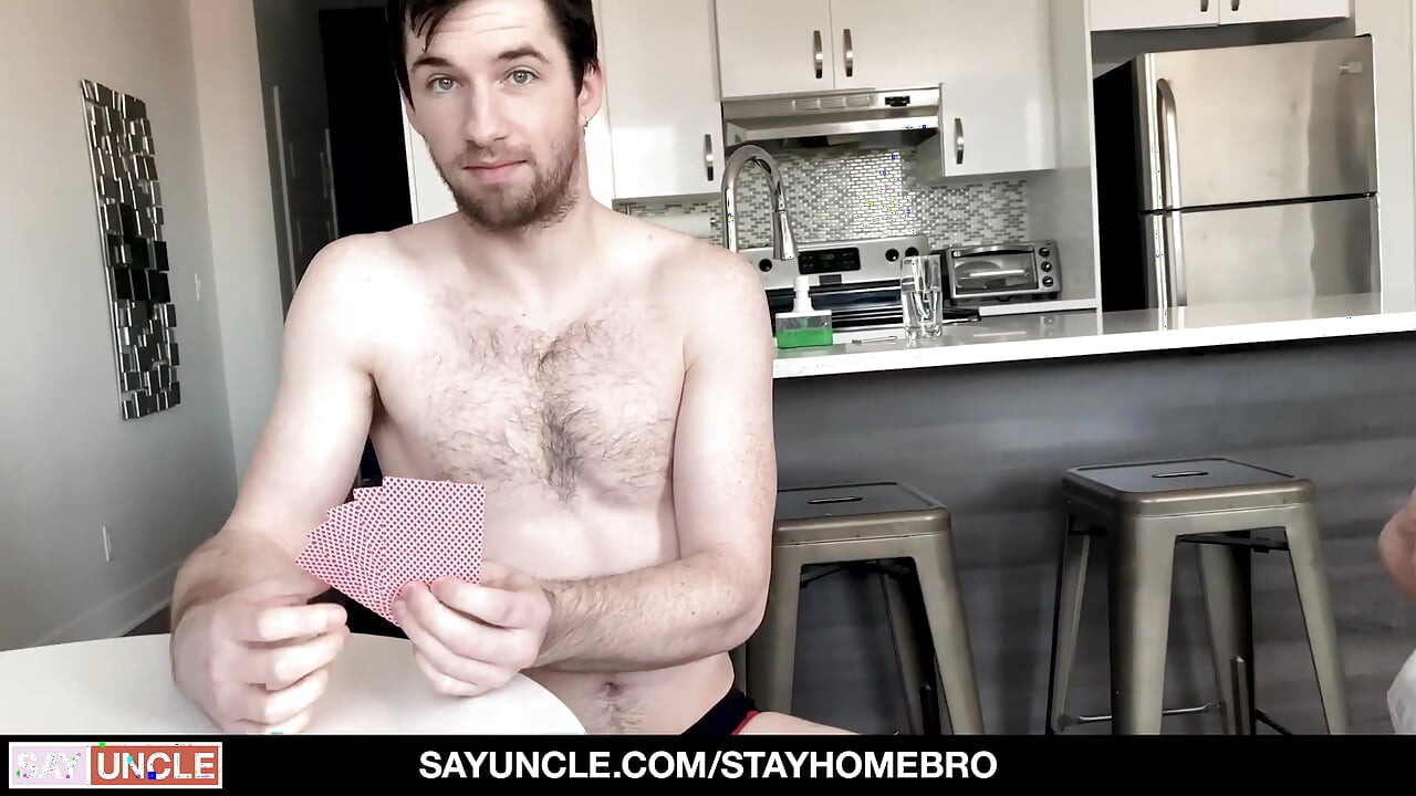 Strip poker leads to barebacking
