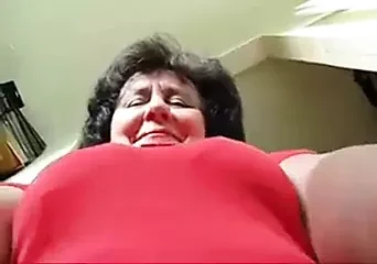 Granny Masturbating Over Her Camera