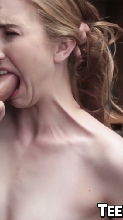 Gorgeous shoplifter gets an amazing facial by the lawman | Clip 1