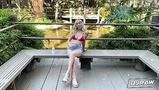 BJRAW Kay Lovely gets a HUGE facial