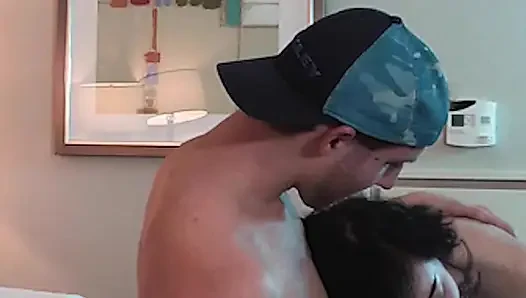 Super Sexy Petite Tatted Teen Sucking Cock - Compilation 2