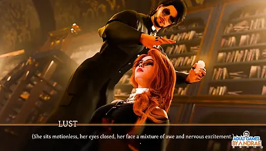 Sisters in sin gameplay teil 12 – Lust führt das sexuelle ritual mit esther in der bibliothek durch