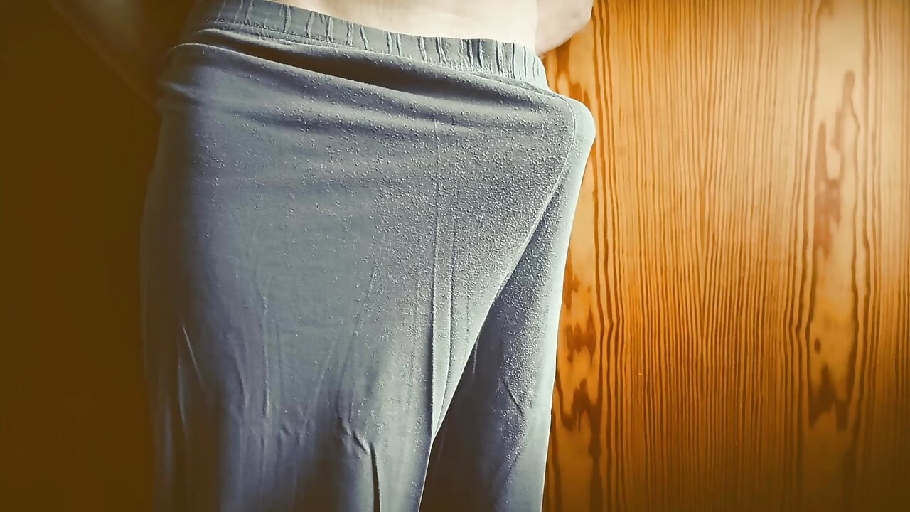 Big White Cock Erection Game, Bulging, Growing Tent