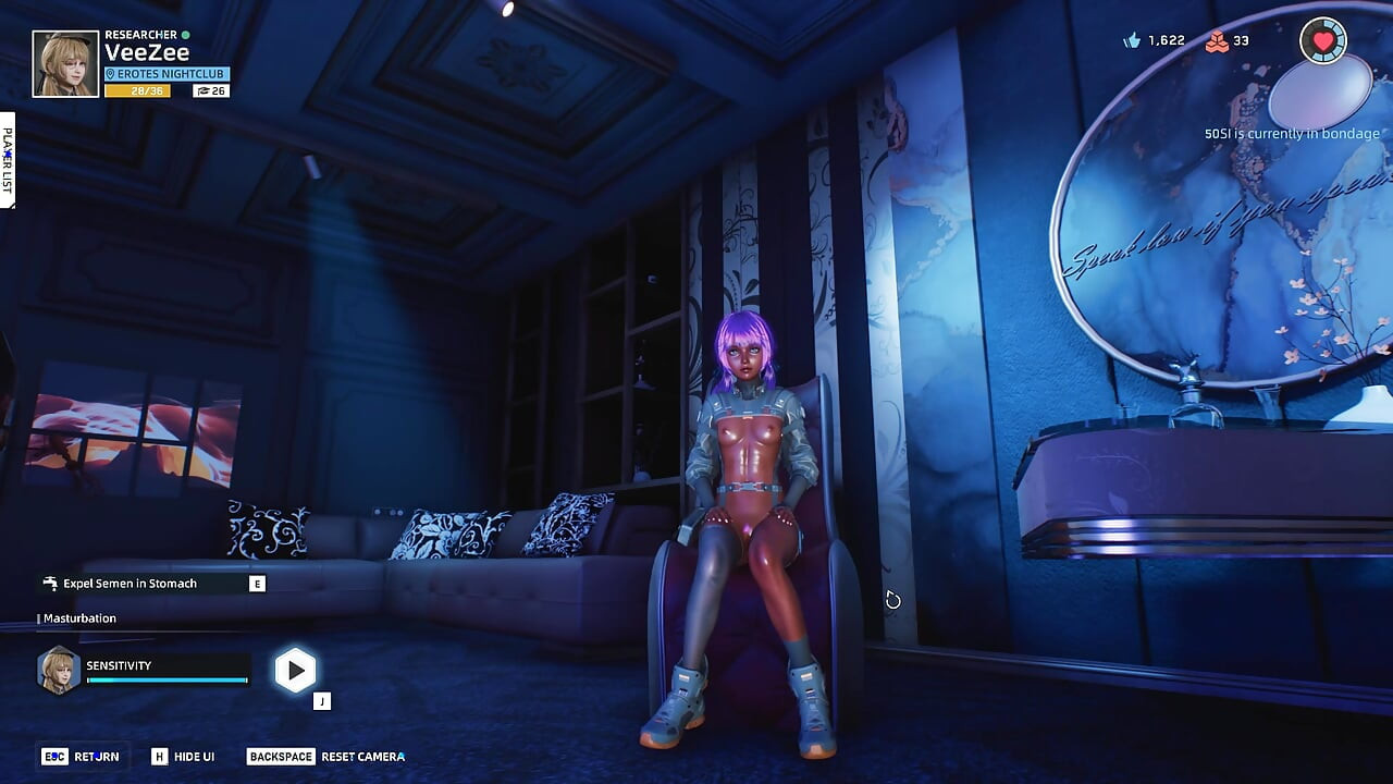 A nyomozó nyomokat keres egy klubban