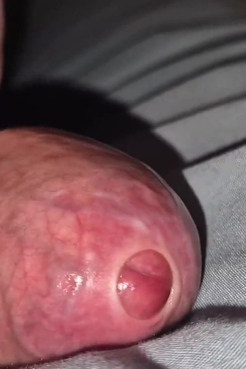 Big Uncut Cock Precum Stroking