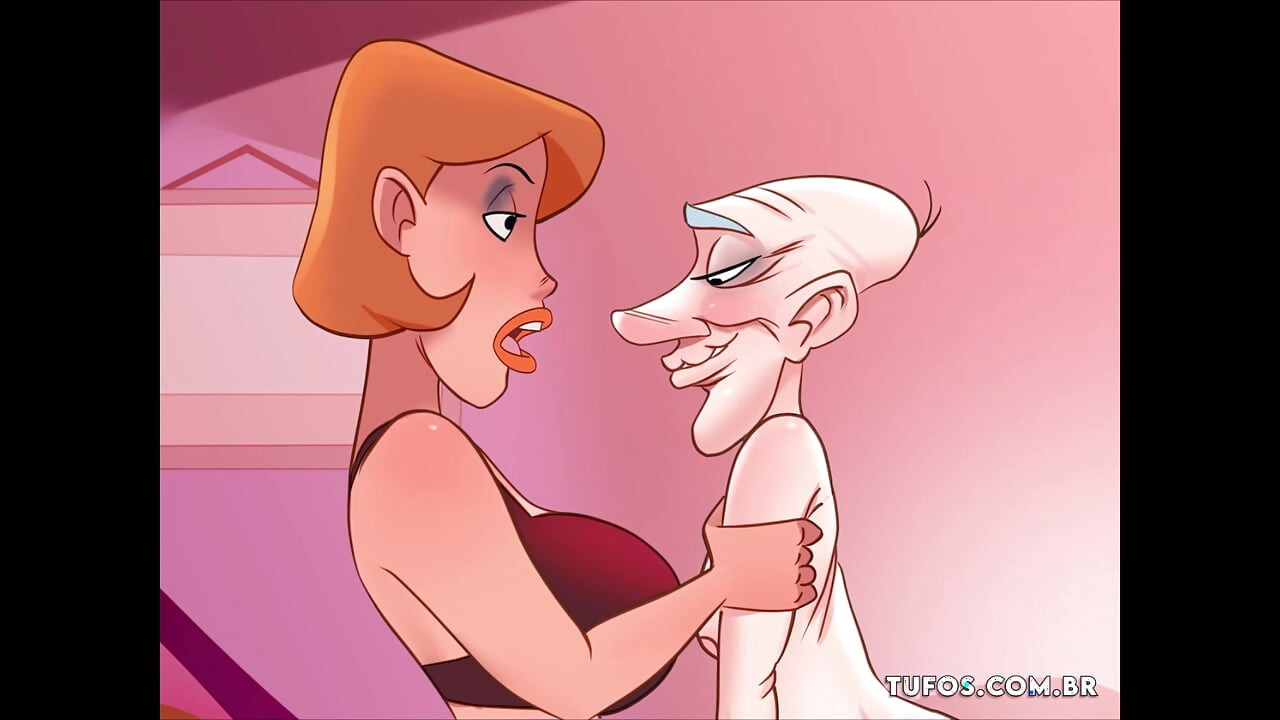 Gammal pervers och cocky touching the Hot Maid, Aninha och Mistress! Hentai och tecknad porr från jävlarna!
