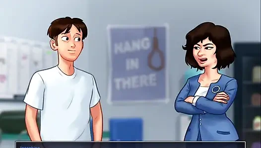 Summertime saga - Johannes fucked Debbie.