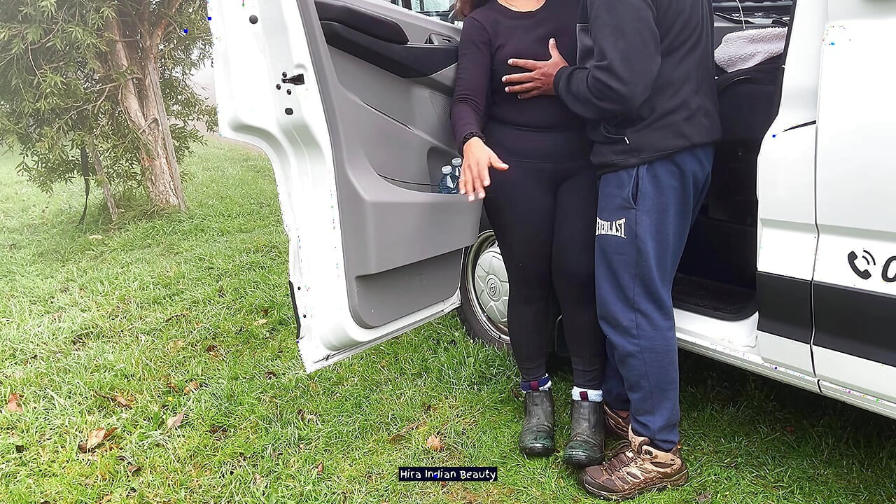Lost on a Solo Trip: Risky Roadside Standing Anal Sex, Stranger Truck Driver Outdoor Fucking Me