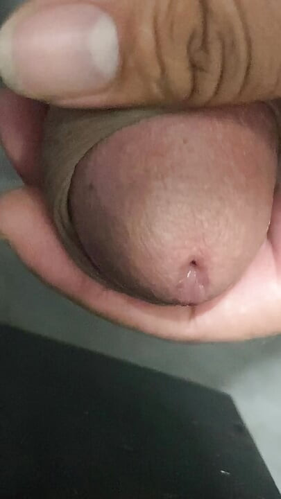 A monster is getting an extreme erection in a small pants and it wants to be indented in some wet hole