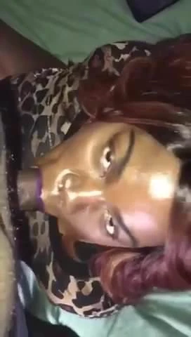 Giving my boss a blowjob