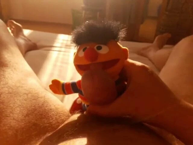 Ernie sucks my cock