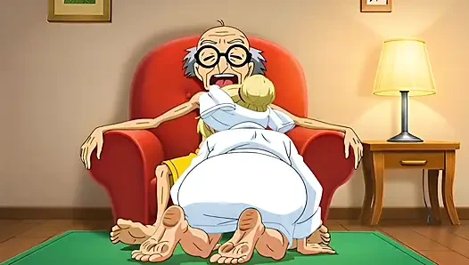 Замужнюю Бабушку-нудистку Трахнул В Большую Задницу Сводный Брат Ее Мужа Прямо На Кухне - Хентай