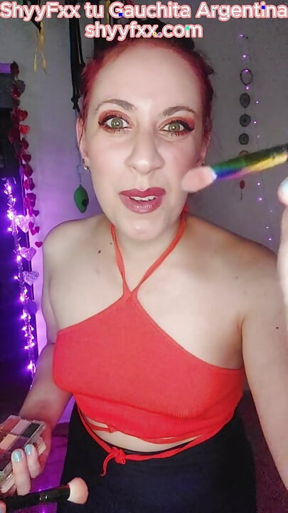 Extreme Feminization of My Cuckold Husband! I Also Do Him's Makeup! JOI Argentina