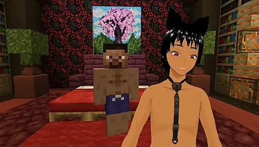Minecraft Figura - Trying out some new models like this sexy Woman with bunny ears