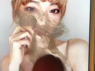 Asian model Chuchu cum tribute