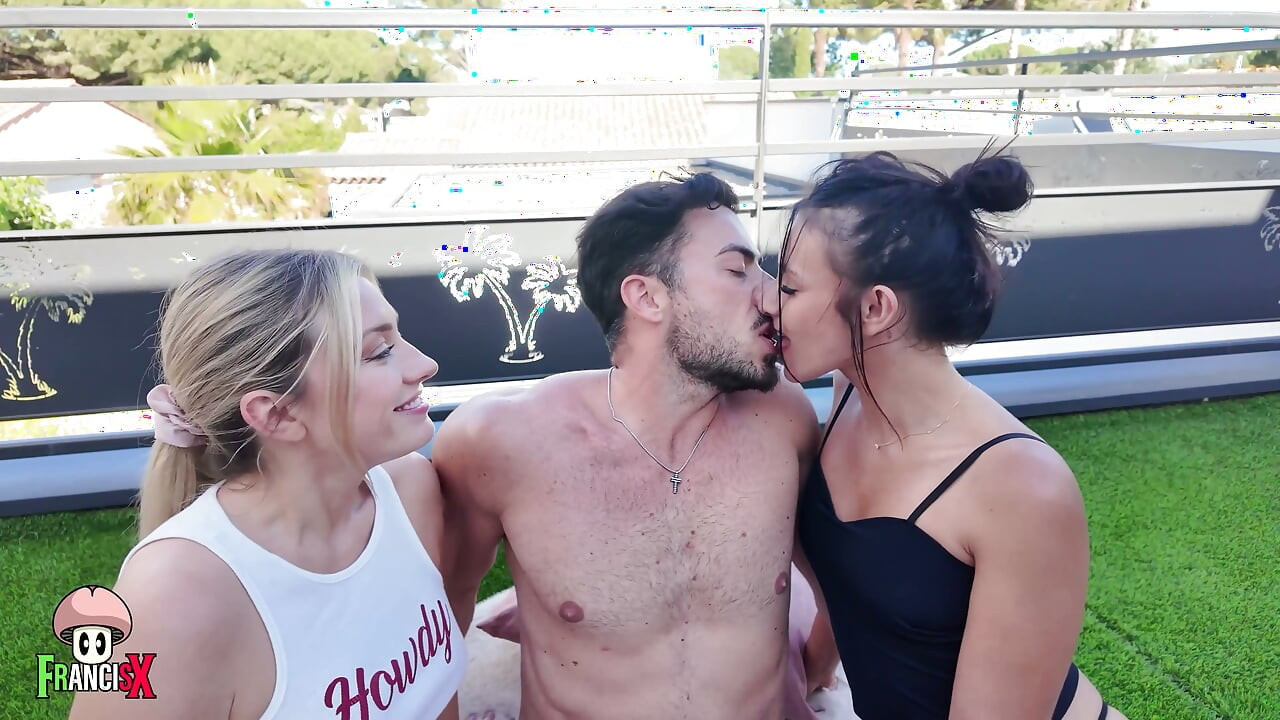 My Stepsister Brings Her Best Friend Home, and I End up Having a Threesome with Both of Them: Arianna and Alice