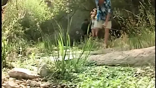 Deserted beach witnesses hot fucking action with a pretty blonde