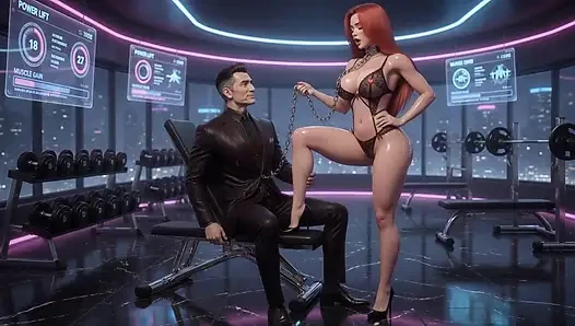 18+ stiefvater trainiert sklavin stieftochter fitnessstudio titten arsch 3D