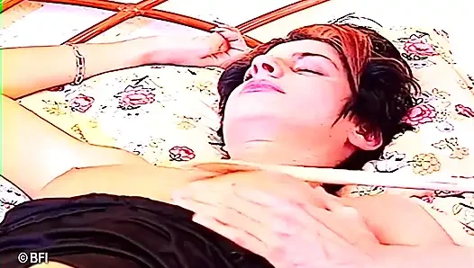 Spanking drills for lazy beauty