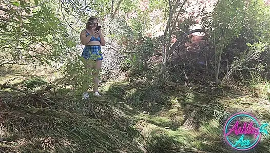 Behind the Scenes Photo Shoot - Ashley at Ash Creek Spring