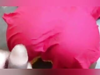 Estoy jodido sonpari india vistiendo Kurti rosa, con audio hindi sucio