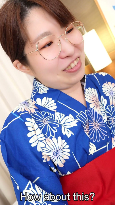 Momoko Azuma Returns to Our Studios and Wears a Yakata to Masturbate