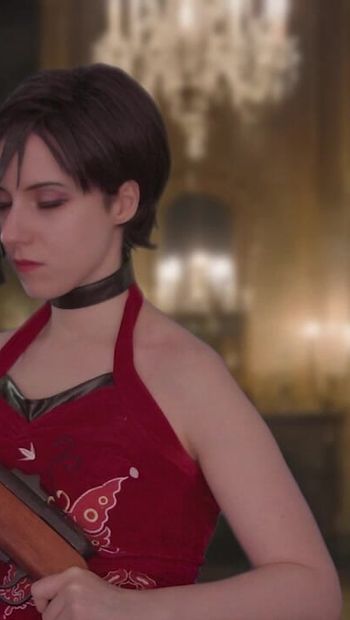 Ada Wong Gets Ambushed And Bred By Monster -While waiting for Leon to rendezvous with her in Salazar's Castle, Ada Wong gets ambushed by creature capable of evolving to meet it's sexual needs.